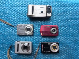 报废相机 二手卡西欧数码相机坏的不能用的充数抵账配件机