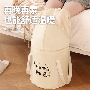 旅行熏蒸高深洗脚盆养生浸脚袋加厚 家用泡脚桶过小腿可折叠便携式