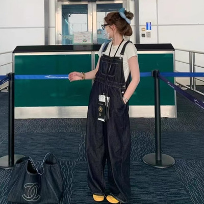 优质版现货现发牛仔背带裤