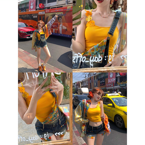 【上新当天九五折】“热浪曼谷”重磅！三种穿法！明媚碎花背