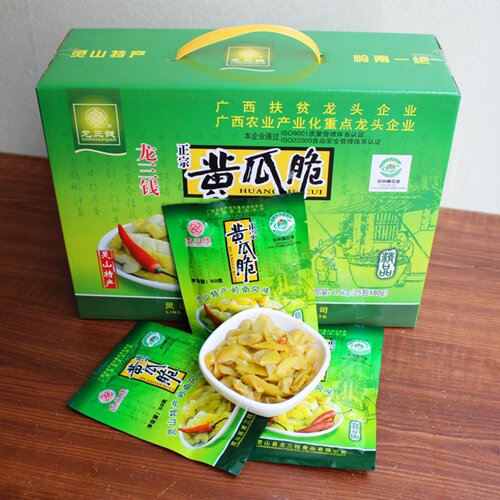 龙三钱黄瓜脆广西灵山特产脆爽辣