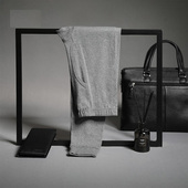 线裤 三枪秋裤 打底裤 单件纯棉长裤 男秋冬薄款 基础纯棉舒适全棉修身