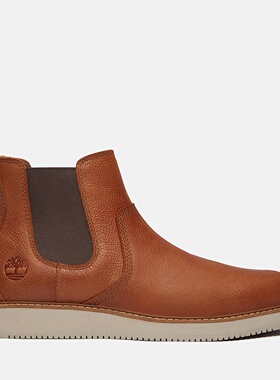代购直邮Timberland Redwood Edge Chelsea Boot防水纯皮一脚蹬男