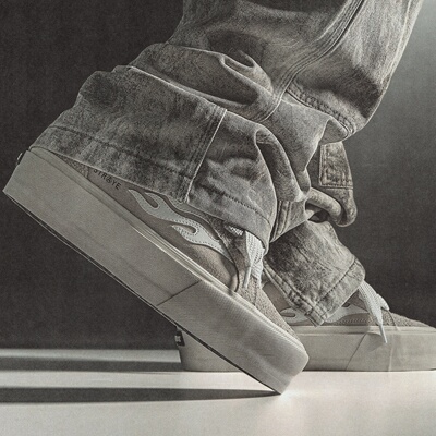 北美滑板界潮牌直邮Straye LOGAN STOMPER V3代增高休闲板鞋男女