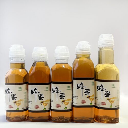 蜂蜜瓶子卡通透明PET塑料瓶商用