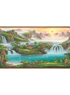 聚宝盆手绘油画油画手绘