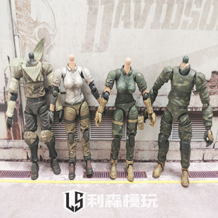 酸雨战争 3.75寸兵人素体服饰 原装拆盒 1:18DIY配件军事模型玩具