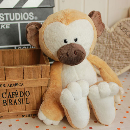 毛绒玩具猴子公仔情侣摆件