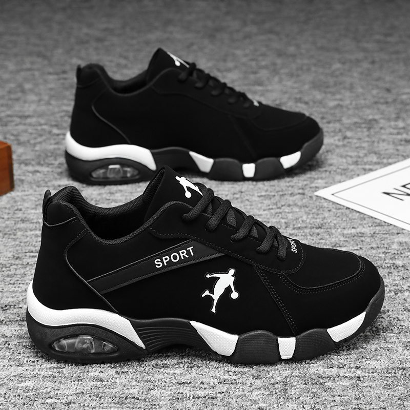 冬季运动鞋男2025新款男鞋青少年潮流休闲鞋男士低帮跑步鞋增高鞋