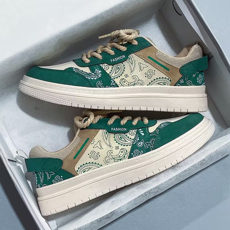 板鞋男2025冬季新款男鞋学院风潮流休闲鞋男士百搭运动鞋韩版潮鞋