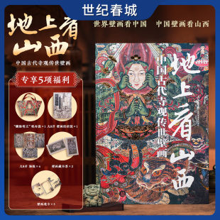 杨平精选山西800多处古迹34座寺观高清摄影 全赠品规格 中国古代寺观传世壁画 地上看山西