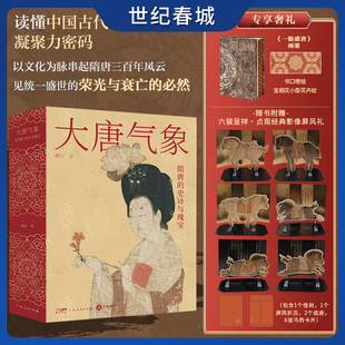 大唐气象 隋唐的史诗与瑰宝 赠屏风礼 聚焦隋唐帝王将相文化交融与制度演变 读懂中国古代帝国的凝聚力密码 隋唐史SD