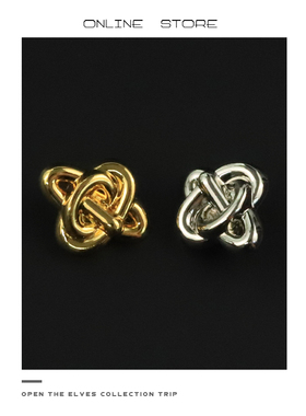 Manual◆ 几何设计金属纽扣小香复古风装饰扣外套西装扣衬衫扣子