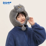 云朵工厂 Бархатный мультяшный милый берет с капюшоном, трехмерная шапка