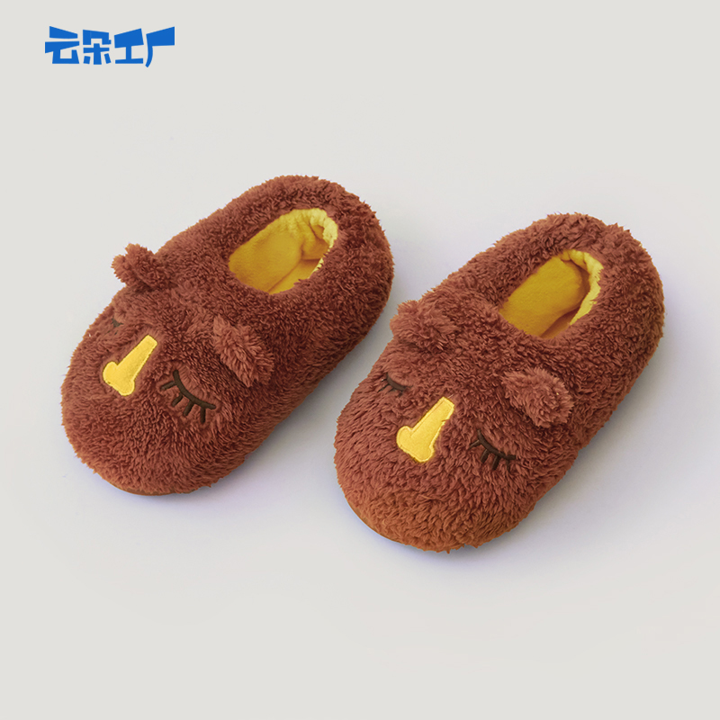 云朵工厂包跟秋冬新款舒适风棉拖