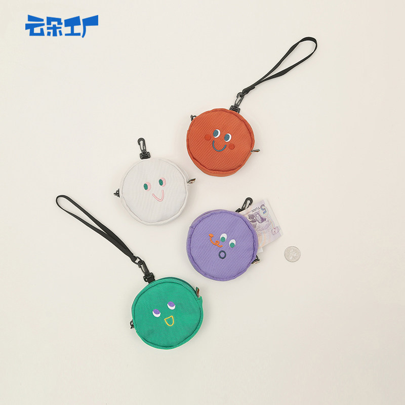 云朵工厂表情可爱零钱包