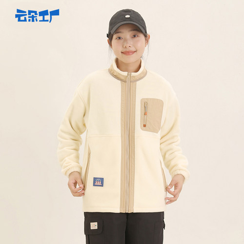 云朵工厂八头船摇粒绒外套