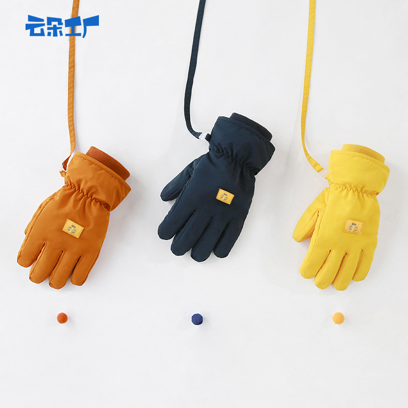 云朵工厂小黄脸分指棉手套