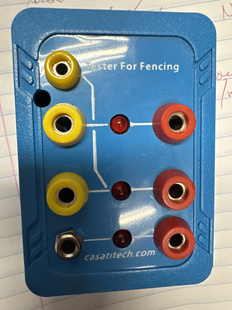 万花筒 验剑器 多功能 测金属衣 测剑 测裁判器拖线盘 测手线