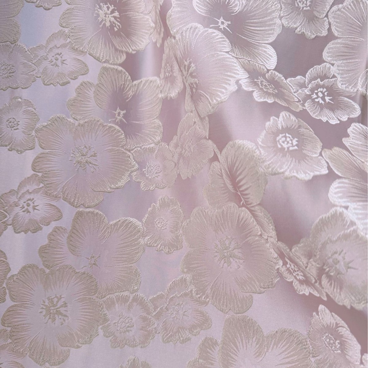 浮雕立体仿宋锦服装面料 色织国风提花女装童装马甲连衣裙织锦缎