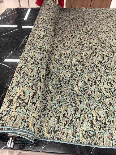 【牛首龙纹】织金真丝宋锦140门幅38姆米 半米链接 不退货