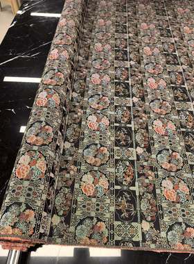 【春华秋实】螺钿真丝宋锦140门幅40姆米 半米链接 不退货