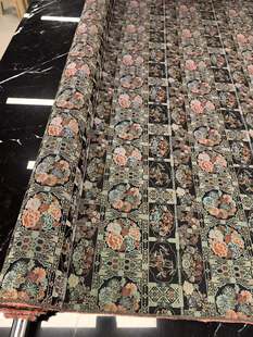 【春华秋实】螺钿真丝宋锦140门幅40姆米 半米链接 不退货