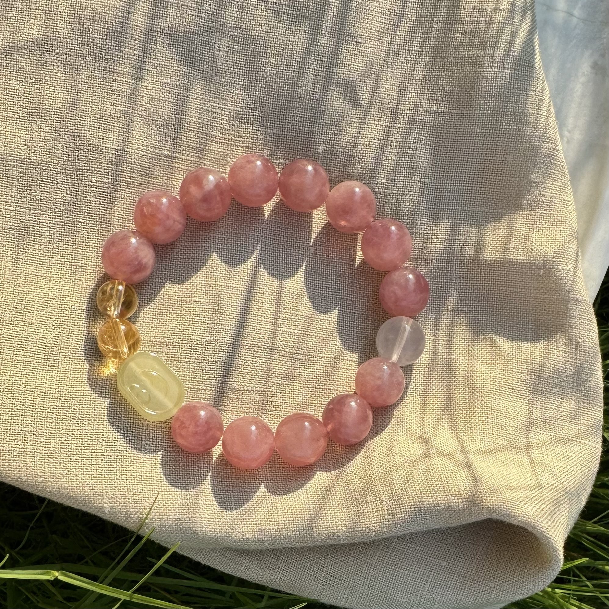 曦光里【财囍】财富/亲密关系天然老矿紫马粉水晶黄水晶手串女,饰品/流行首饰/时尚饰品新,手饰/手串,淘宝优惠券,粉丝福利购,淘宝优惠卷