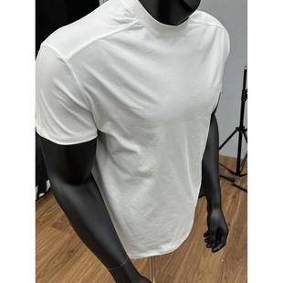 苏大恒夏季显版型高级感双肩cleanfit索罗娜宽松休闲百搭纯色短袖