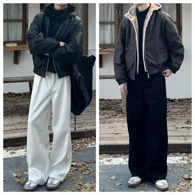 苏大恒定制水洗直筒通勤休闲裤