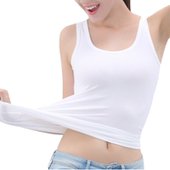 女士背心 吊带顶鹿夏季 纯棉内搭无袖 工字打底衫 上衣 春季 修身 新款