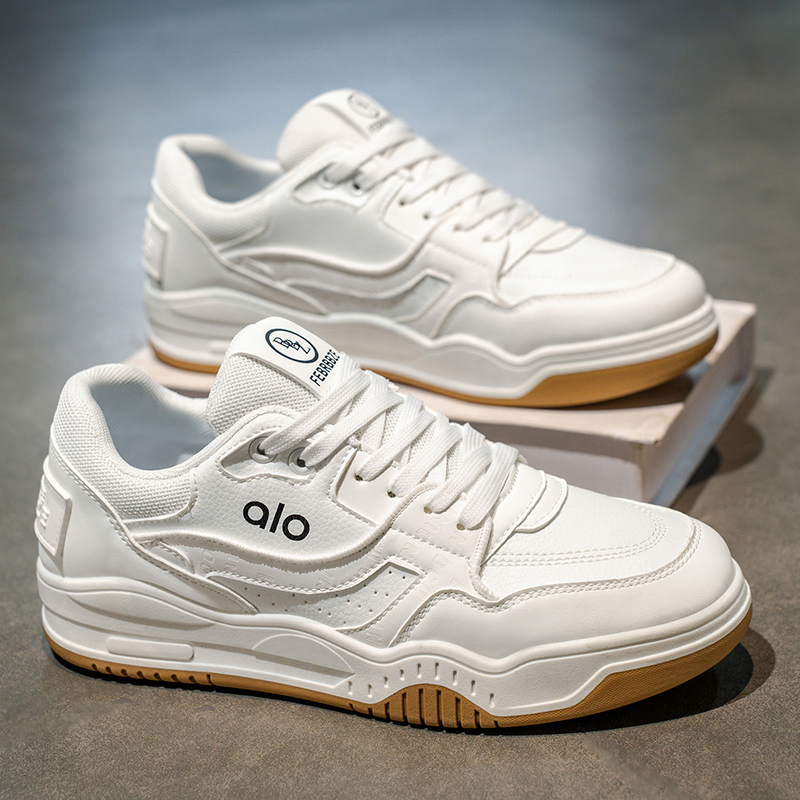 莆田男鞋冬季潮牌休闲百搭小白板鞋男士运动轻便厚底旅游跑步潮鞋