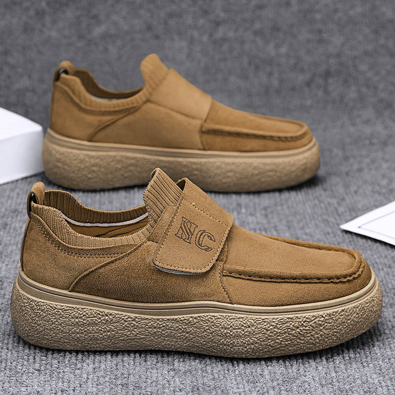 勃肯男鞋冬季软底增高懒人一脚蹬运动厚底增高轻便工作乐福豆豆鞋,流行男鞋,单鞋,淘宝优惠券,粉丝福利购,淘宝优惠卷