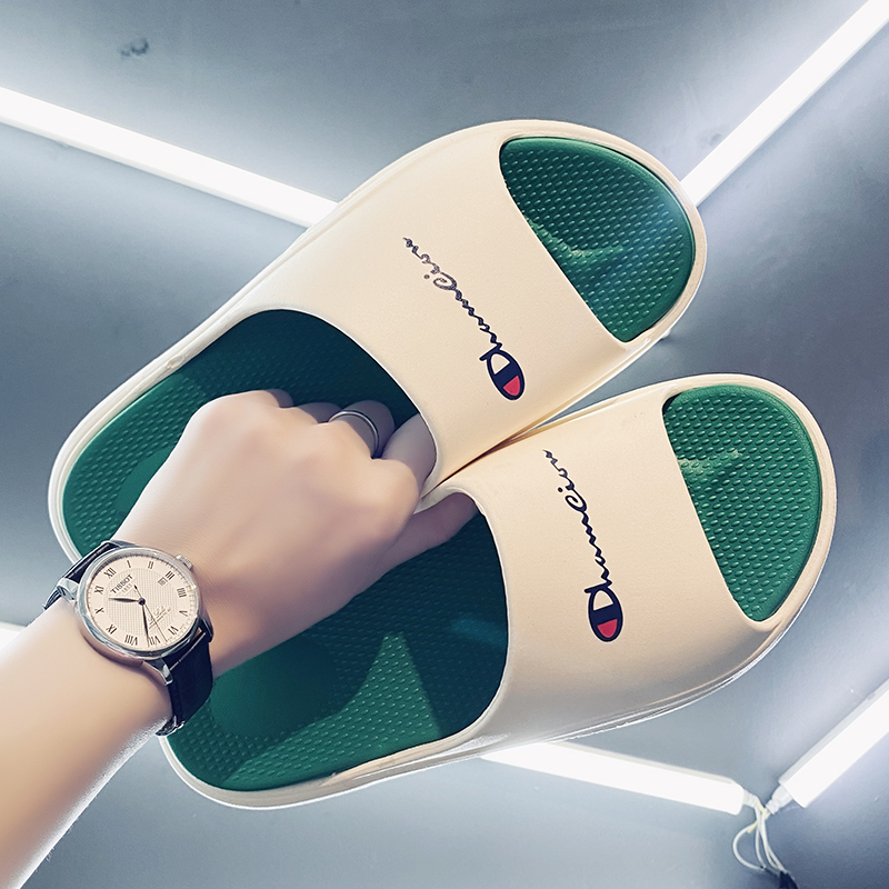 男外穿拖鞋夏季防滑防臭踩屎感休闲凉拖男士居家洗澡大码沙滩凉鞋