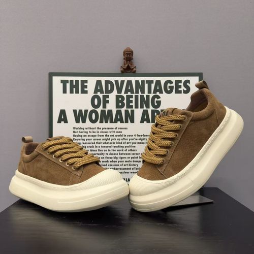 男鞋冬季小众设计感休闲板鞋厚底防滑青少年潮流百搭运动复古潮鞋