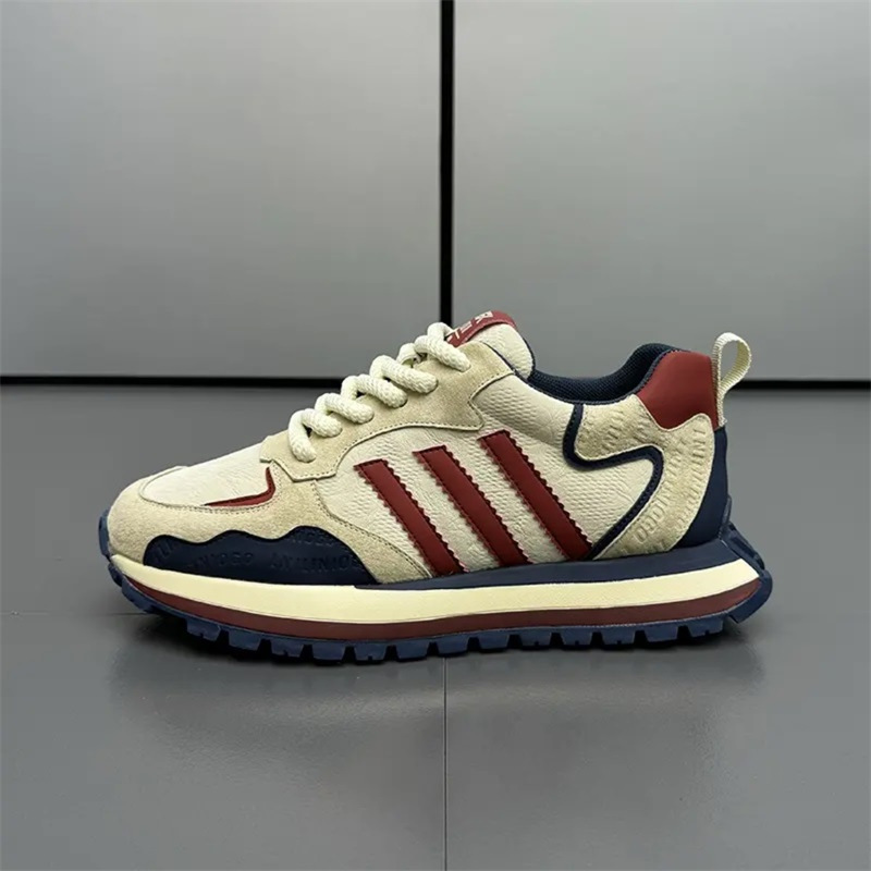 阿甘男鞋冬季厚底防滑耐磨休闲百搭板鞋男士户外运动增高老爹潮鞋