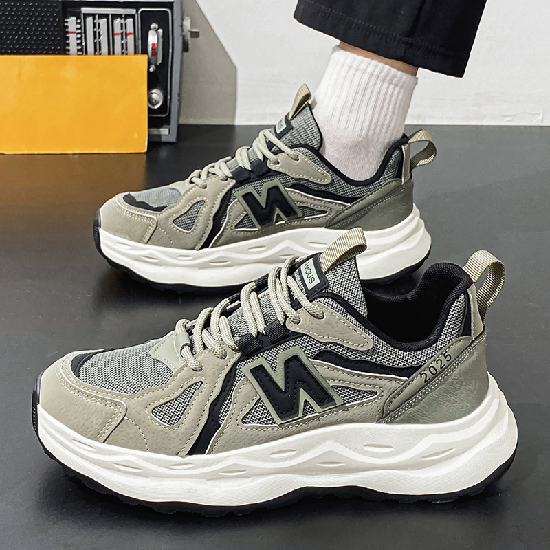 莆田阿甘男鞋秋冬运动老爹厚底增高男士跑步防滑潮牌休闲百搭潮鞋