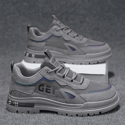 男鞋冬季防滑耐磨工地上班干活工作鞋休闲运动软底久站不累劳保鞋