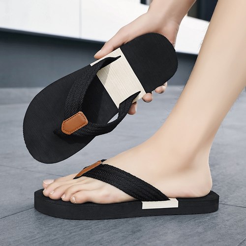 广东人字拖男个性夹脚越南拖鞋