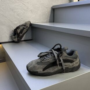 软底轻便休闲赛车德训潮鞋 男鞋 复古低帮阿甘运动板鞋 春季 2026新款