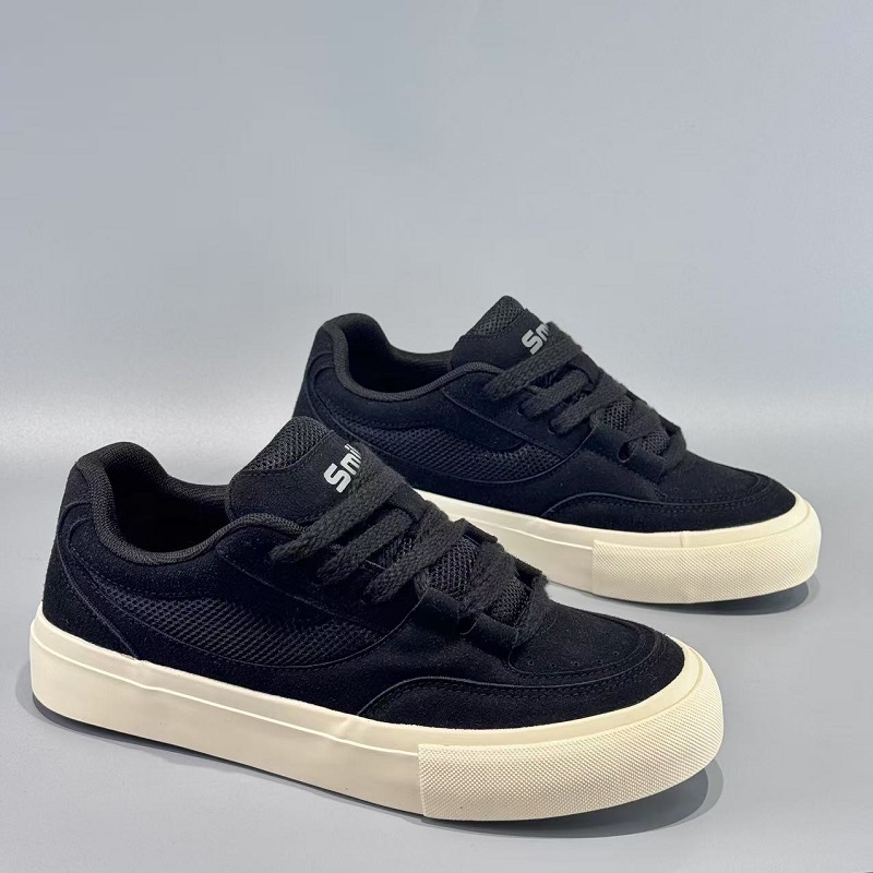 男鞋冬季小众原创港风百搭休闲鞋青少年学生运动厚底增高大头板鞋