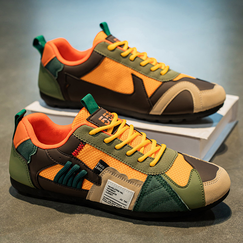 男鞋冬季透气网面百搭休闲阿甘男士软底跑步轻便运动大码老爹潮鞋,流行男鞋,单鞋,淘宝优惠券,粉丝福利购,淘宝优惠卷