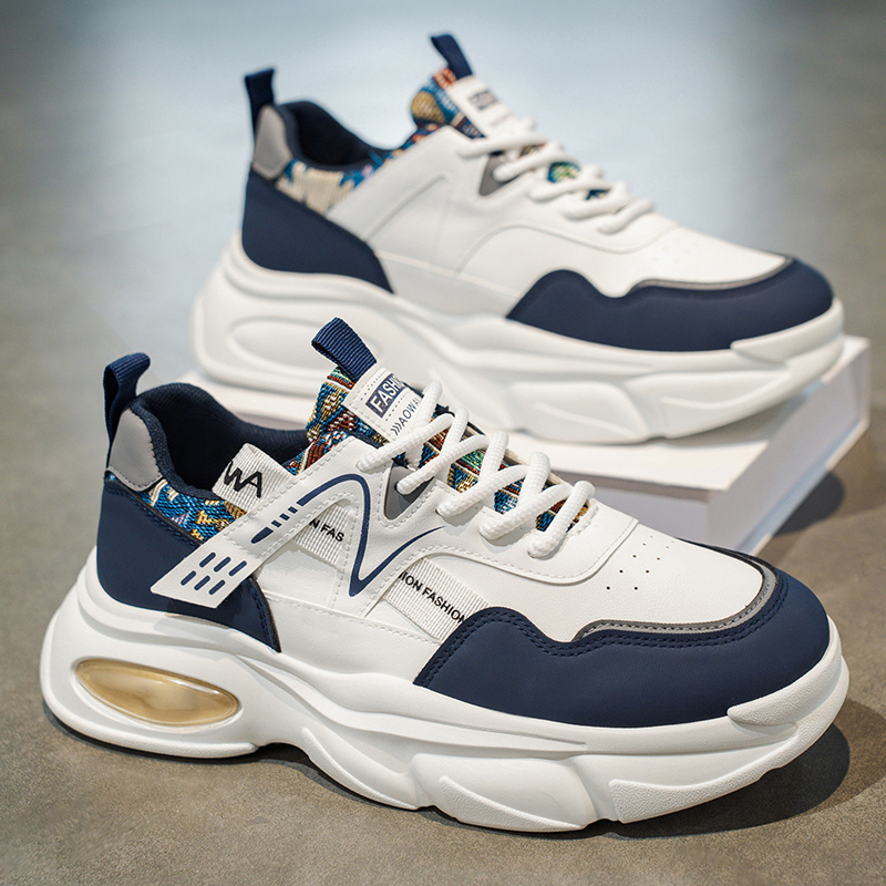 莆田男鞋冬季防滑潮流休闲百搭小众男士跑步减震运动耐磨老爹潮鞋