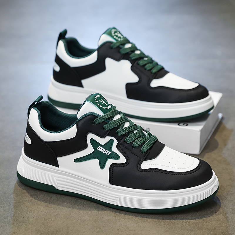 莆田男鞋2025年新款冬季青少年厚底增高防滑防臭休闲小众原创板鞋