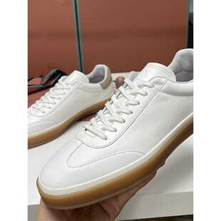 对柜版外贸原单男鞋小白鞋休闲女鞋真皮LP德训鞋情侣鞋板鞋运动鞋