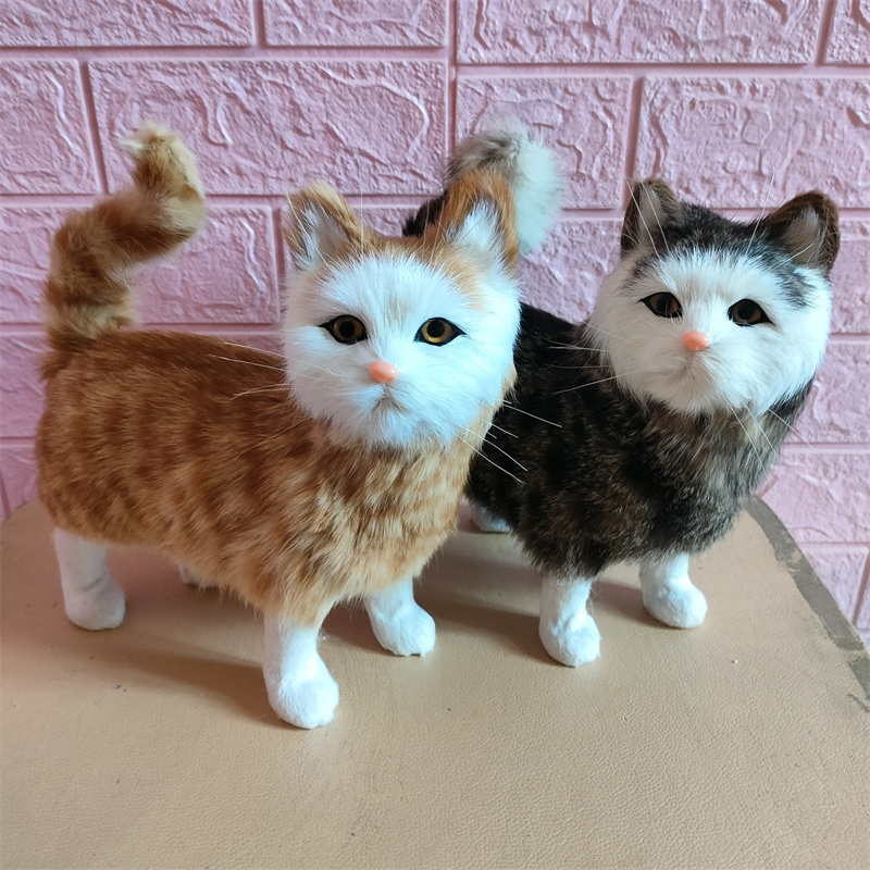 猫咪皮毛手工制作真皮毛