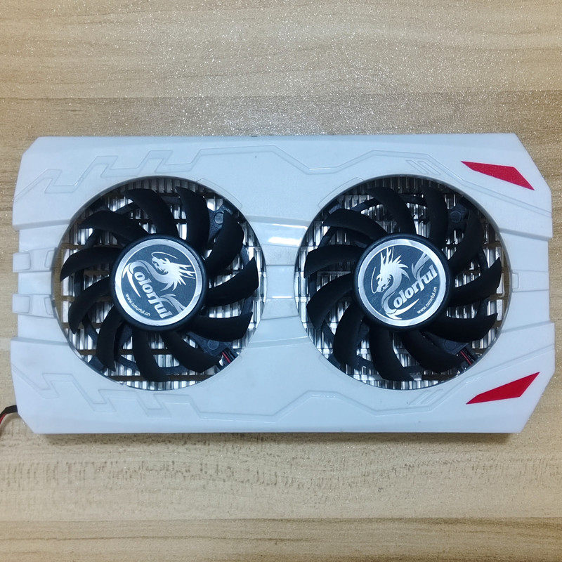 原装七彩虹iGame GTX 1050Ti GAMING 4G 静音显卡风扇 6.5CM