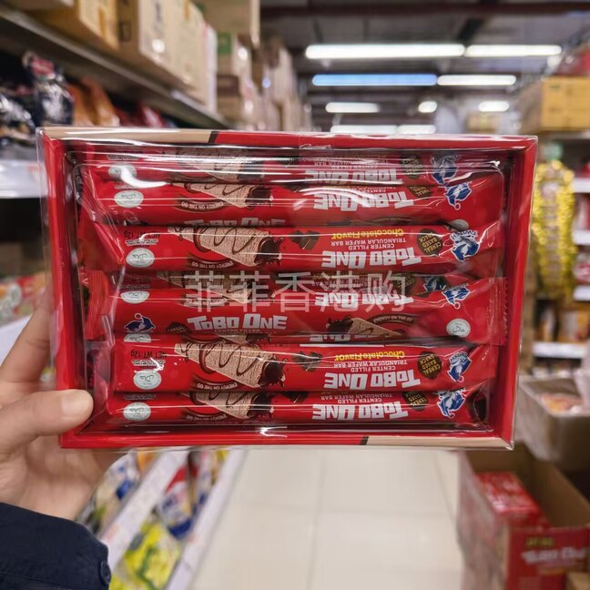 香港代购 双鱼牛奶味三角酥360g朱古力味休闲办公室零食