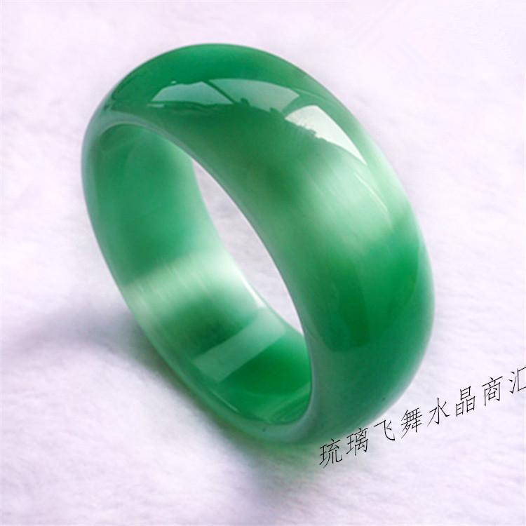 天然水晶配饰多色链圈优雅手镯