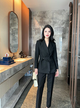 设计师腰带款修身时尚职场